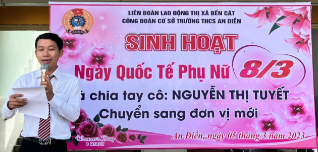 Công đoàn cơ sở trường THCS An Điền phát động "tuần lễ áo dài"