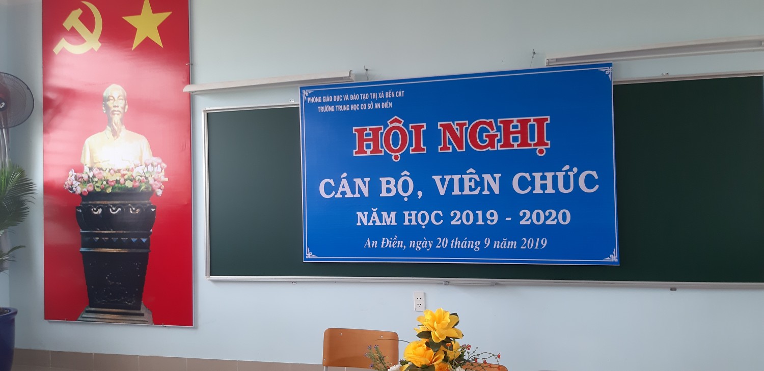 Hội nghị Cán bộ, viên chức năm học 2019-2020