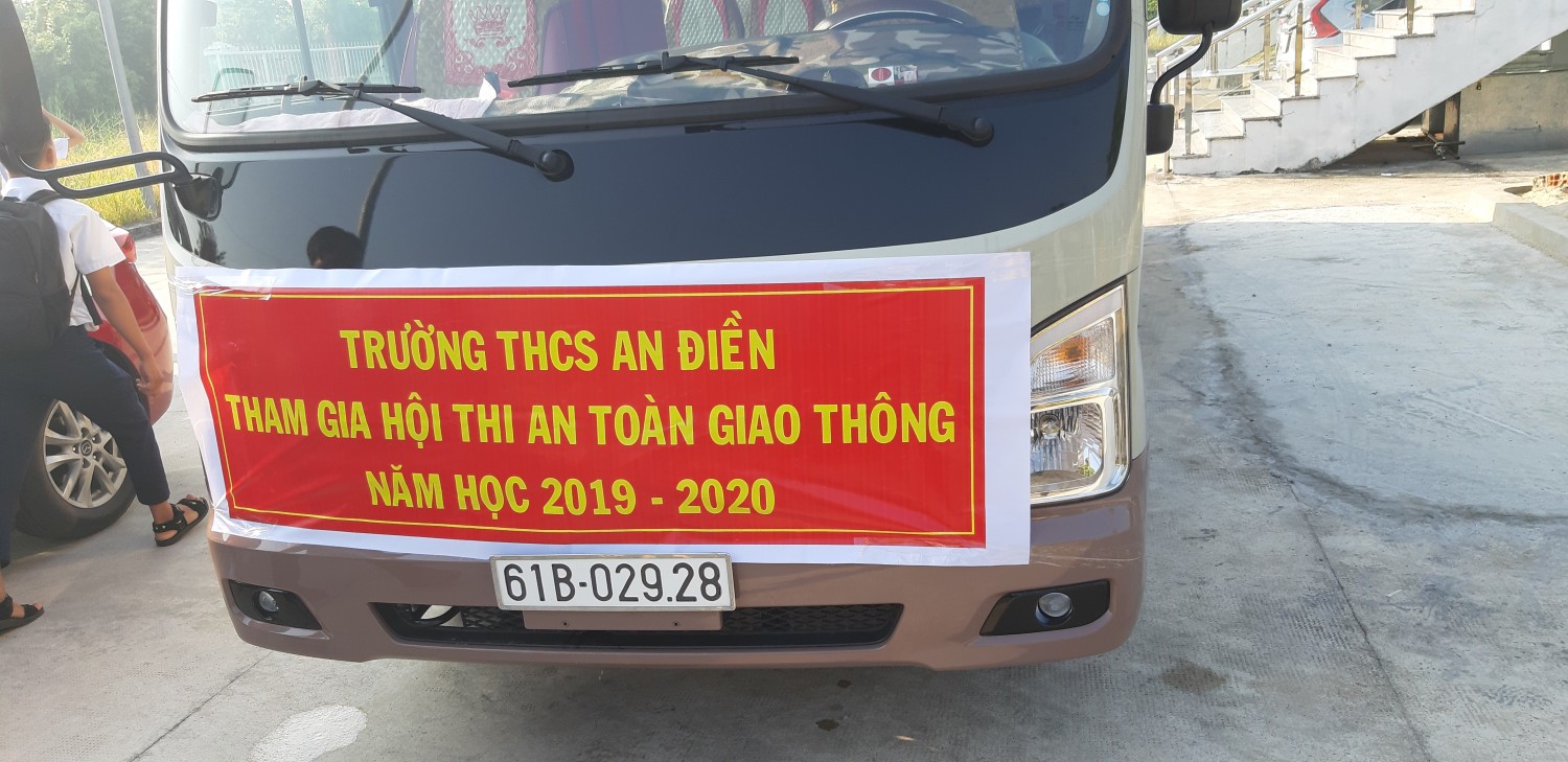 Tuyên truyền an toàn giao thông tại THCS An Điền