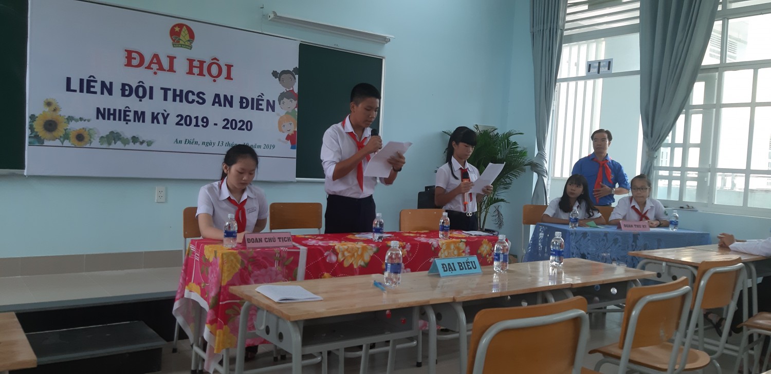 Đại hội Liên đội nhiệm kỳ 2019-2020